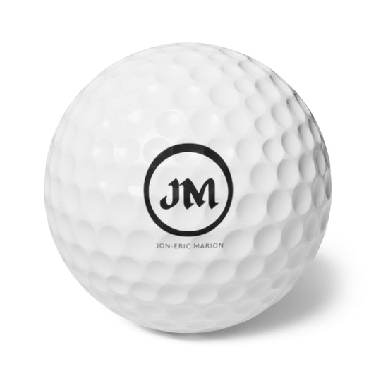 JM Golf Balls, 6pcs