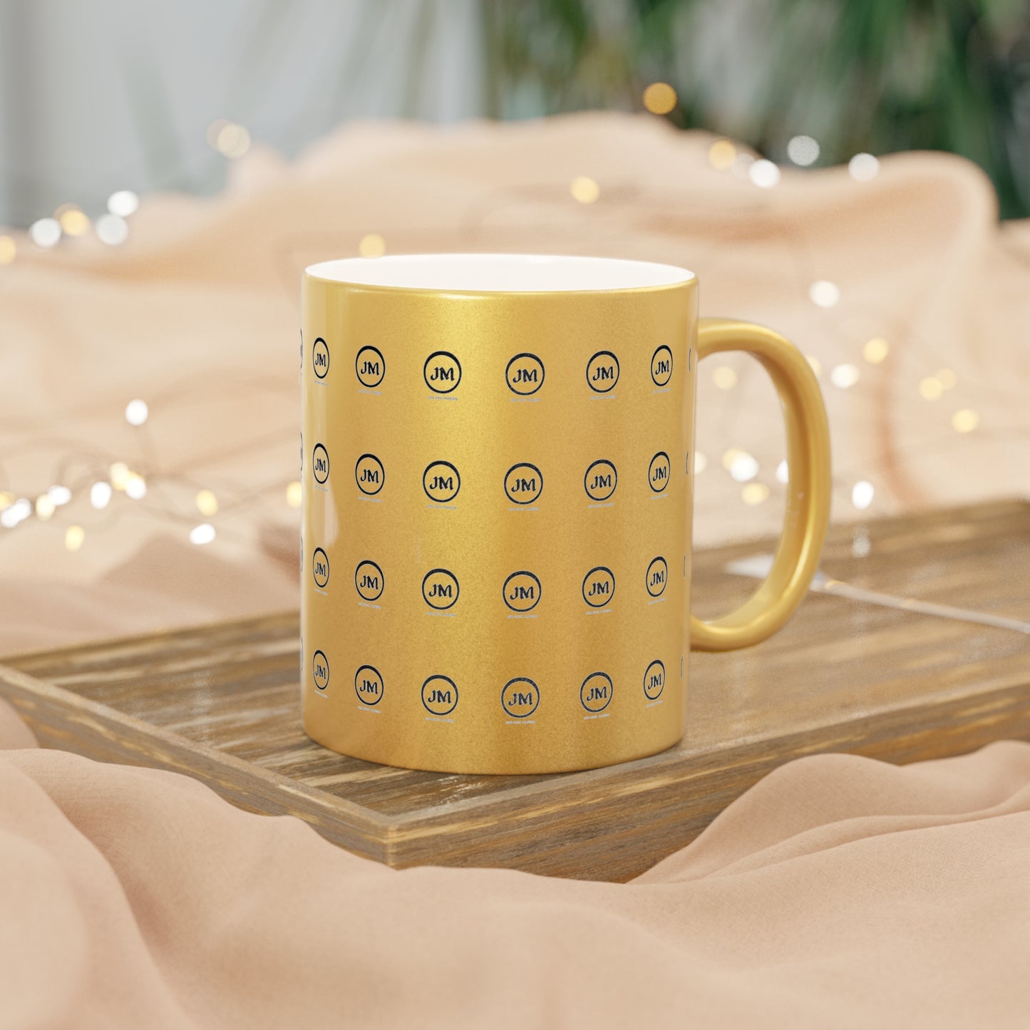 JM Metallic Mug (Silver\Gold)